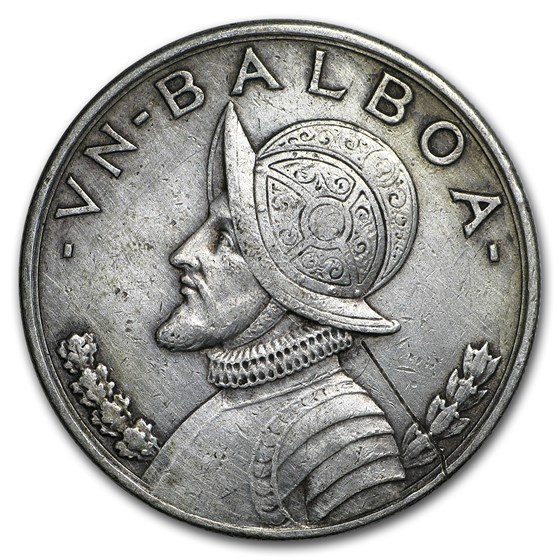Panama Silver 1 Balboa Avg Circ (ASW .7734) Panama Silver 1 Balboa Avg Circ (ASW .7734)